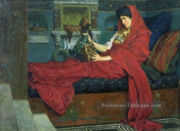  Lawrence Peintre - Agrippine avec les cendres de Germanicus Opus XXXVII romantique Sir Lawrence Alma Tadema